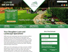 Tablet Screenshot of amslawncare.com